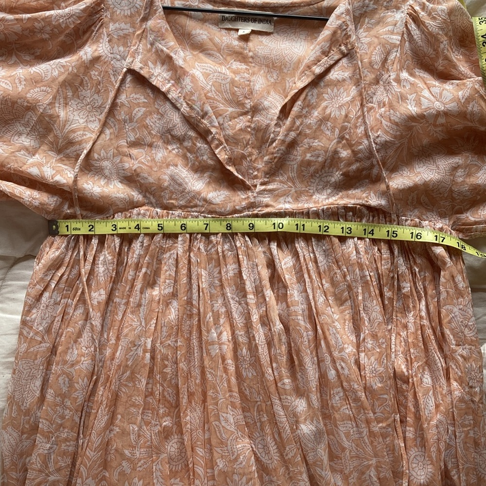 Kyra Maxi Dress in Apricot Blush - Picture 10 of 10